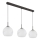 Globo - Suspension sur câble 3xE27/60W/230V
