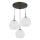 Globo - Suspension sur câble 3xE27/60W/230V Ø 42,5 cm