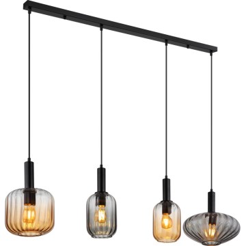 Globo - Suspension sur câble 4xE27/60W/230V