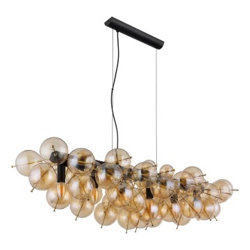 Globo - Suspension sur câble 6xE14/25W/230V dorée