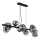 Globo - Suspension sur câbles 9x G9/5W/230V