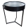 Globo - Table basse avec horloge intégrée Ø 49 cm, noire