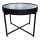 Globo - Table basse avec horloge Ø 71,5 cm, noire
