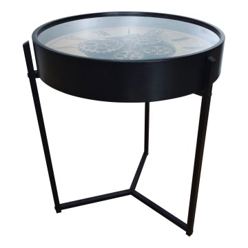 Globo - table basse Ø 49 cm noire