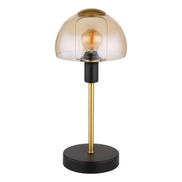 Globo - Table tactile lampe 1xE14/25W/230V noir/doré