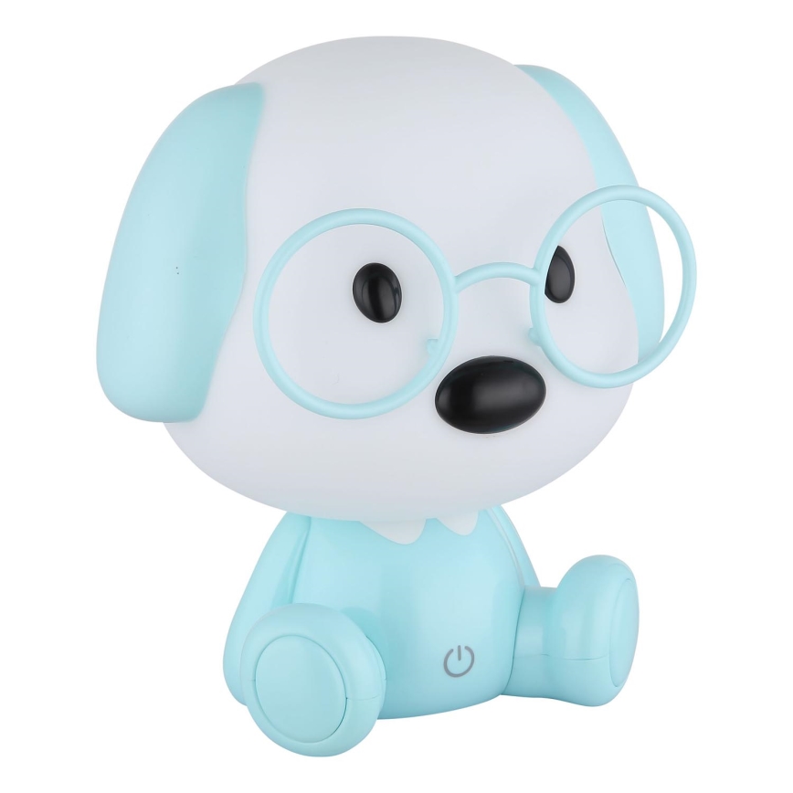 Globo - Veilleuse enfant rechargeable LED dimmable LED/1W/5V 500 mAh bleue