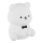 Globo - Veilleuse enfant rechargeable LED RGBW dimmable LED/1W/5V 1200 mAh motif ours