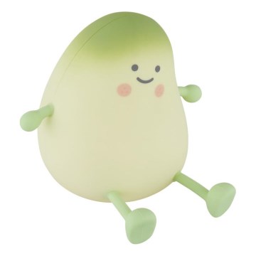 Globo - Veilleuse nocturne rechargeable pour enfants LED RGBW à intensité réglable, 2W/5V, 1200 mAh, coloris mangue