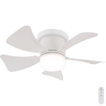Globo - Ventilateur de plafond dimmable LED/10W/230V 3000-6500K blanc + télécommande