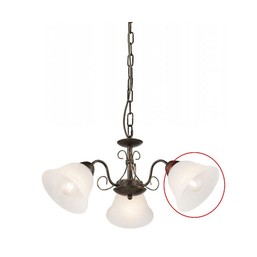Globo - Verre de rechange pour lustre SAVAI E27