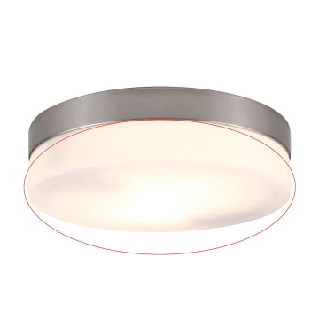 Globo - Verre de rechange pour plafonnier OPAL E27 Ø 23,5 cm