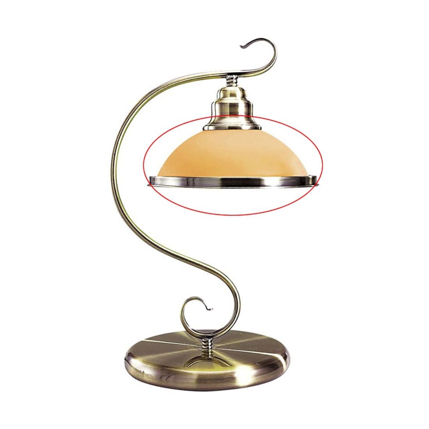 Globo - Verre de remplacement pour la lampe de table SASSARI E27