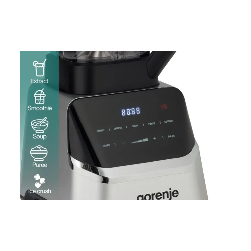 GORENJE BP1500DE - Blender de table 2 l 1500W/230V inox/noir