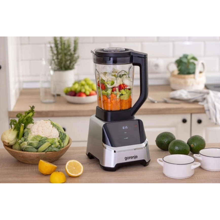 GORENJE BP1500DE - Blender de table 2 l 1500W/230V inox/noir