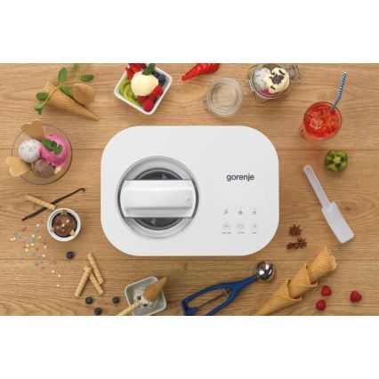 GORENJE ICM10W - Sorbetière 100W/230V blanche