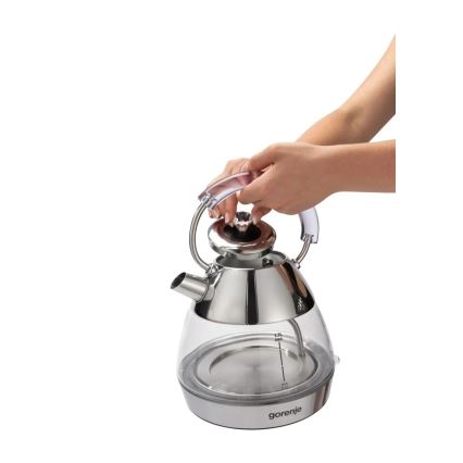 GORENJE K17GPD - Bouilloire électrique 1,7 l 2200W/230V transparente/inox