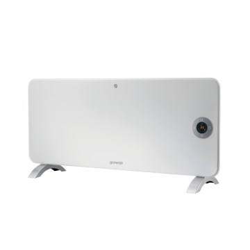 GORENJE OPTIHEAT 2000EWP - Chauffage d'appoint/convecteur électrique intelligent 2000W IP44 Wi-Fi blanc