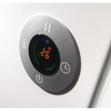 GORENJE OPTIHEAT 2000EWP - Chauffage d'appoint/convecteur électrique intelligent 2000W IP44 Wi-Fi blanc