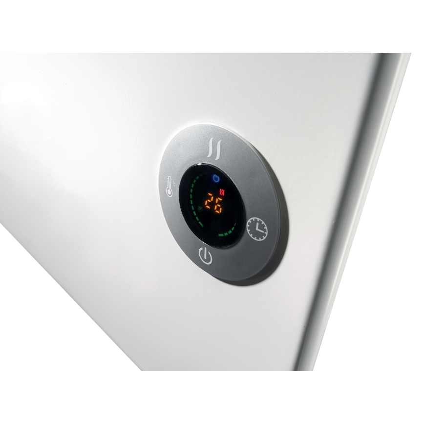 GORENJE OPTIHEAT 2000EWP - Chauffage d'appoint/convecteur électrique intelligent 2000W IP44 Wi-Fi blanc