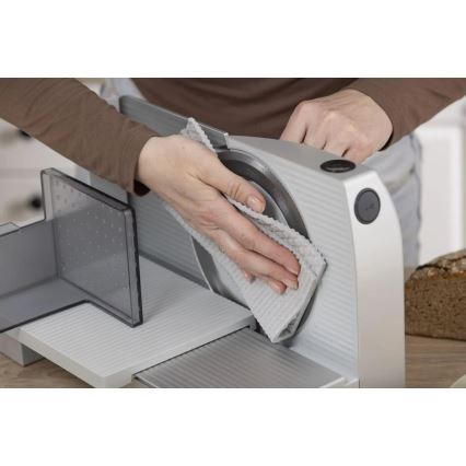 GORENJE R708A - Trancheuse électrique 100 W/230 V en acier inoxydable