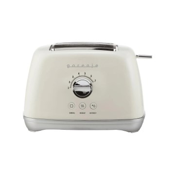 GORENJE T900RL - Grille-pain à deux fentes 1000W/230V blanc