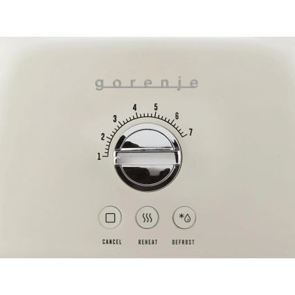 GORENJE T900RL - Grille-pain à deux fentes 1000W/230V blanc