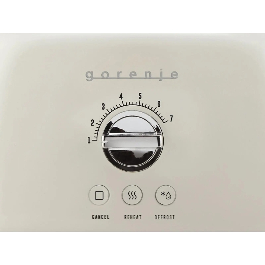 GORENJE T900RL - Grille-pain à deux fentes 1000W/230V blanc