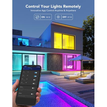 Govee - Ampoule LED RGBWW dimmable Smart MATTER E27/9W/230V 2700-6500K Wi-Fi