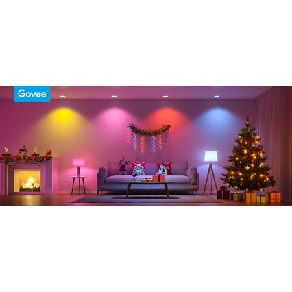 Govee - Ampoule LED RGBWW dimmable Smart MATTER E27/9W/230V 2700-6500K Wi-Fi