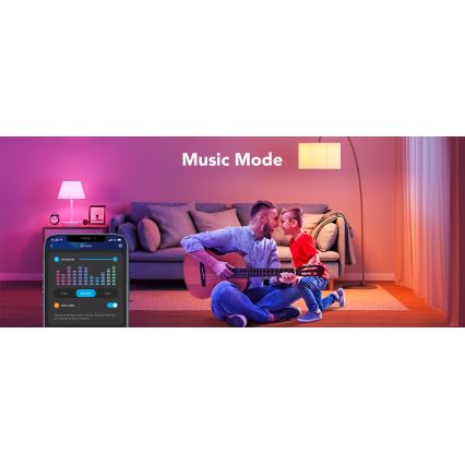 Govee - Ampoule LED RGBWW dimmable Smart MATTER E27/9W/230V 2700-6500K Wi-Fi