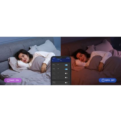 Govee - Ampoule LED RGBWW dimmable Smart MATTER E27/9W/230V 2700-6500K Wi-Fi