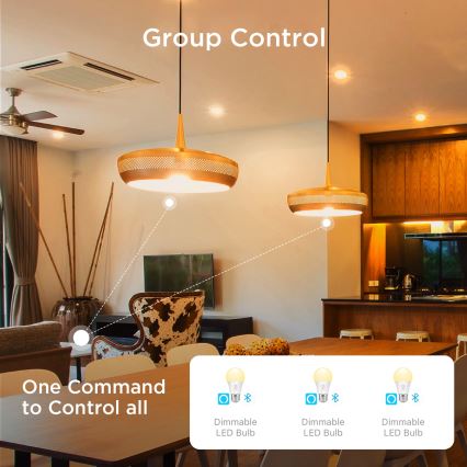 Govee - Lot de 2 ampoules LED dimmables Smart MATTER A60 E27/9W/230V 2700-6500K Wi-Fi