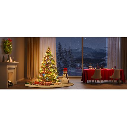 Govee - Guirlande de noël extérieure LED RGBICW 2700-6500K 20m Wi-Fi Matter IP66