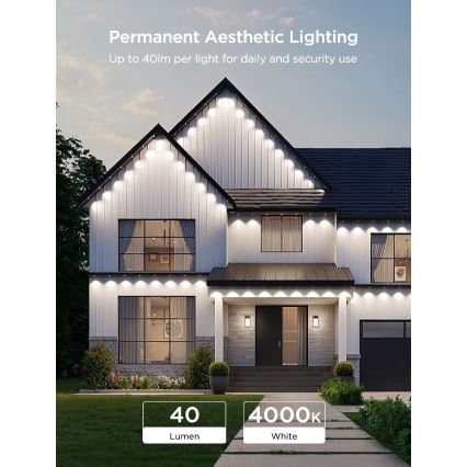 Govee - Guirlande de spots LED RGBIC 30 m Wi-Fi Matter IP67