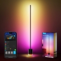 Govee - Lampadaire à intensité variable Smart MATTER LED RGBICWW 2200-6500K Wi-Fi + télécommande