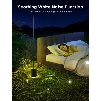 Govee - Lampadaire à intensité variable avec haut-parleur Pro RGBICWW 2200-6500K Wi-Fi + télécommande