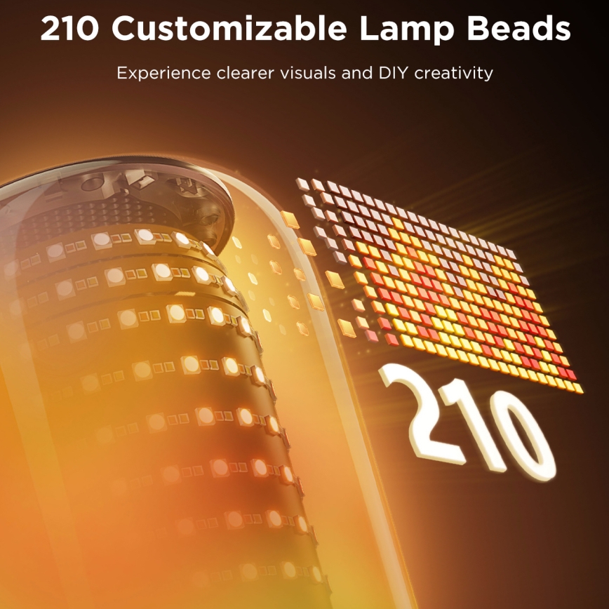 Govee - Lampe de table LED RGBW dimmable avec haut-parleur LED/36W/12V Wi-Fi