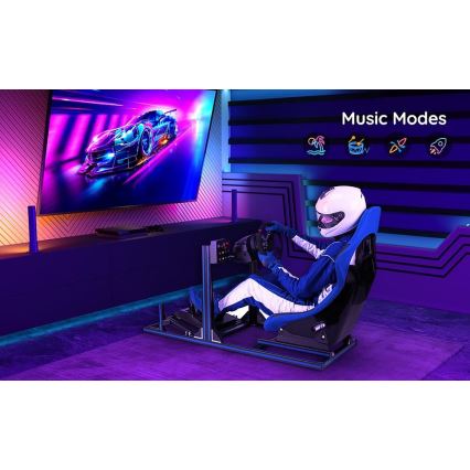 Govee - LOT 2x Flow PRO SMART LED TV & Gaming - RGBICWW Wi-Fi