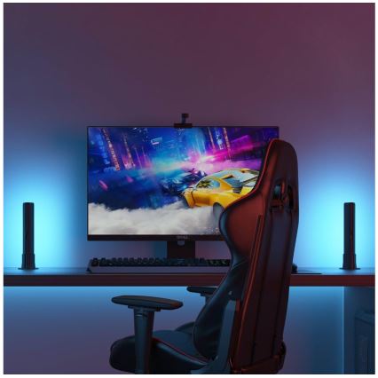Govee - LOT 2x Flow PRO SMART LED TV & Gaming - RGBICWW Wi-Fi