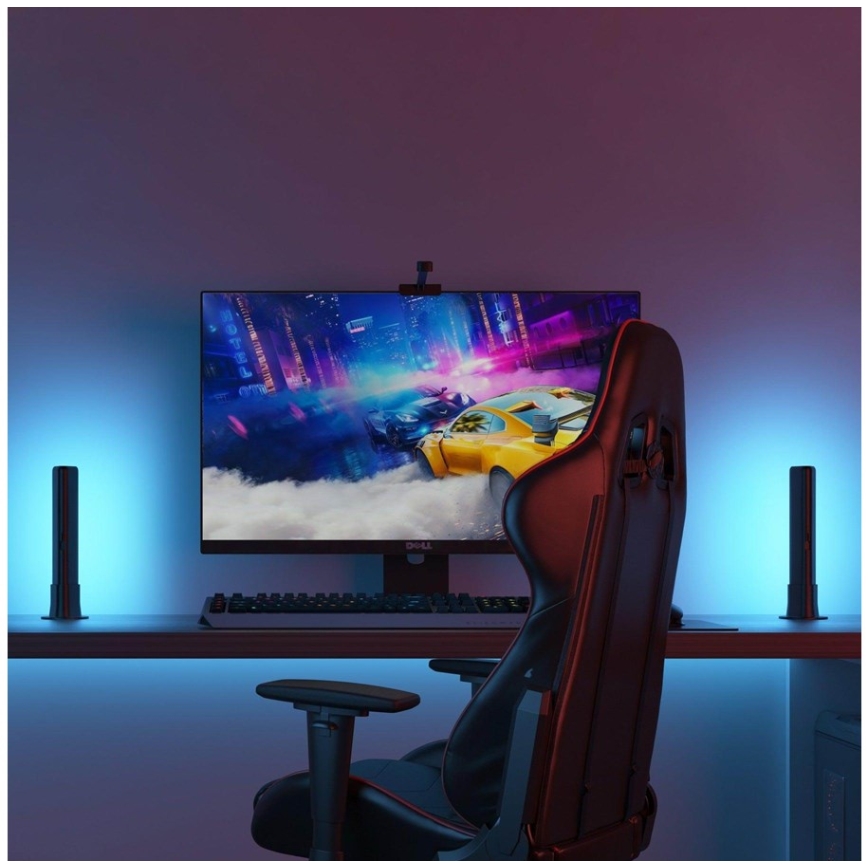 Govee - LOT 2x Flow PRO SMART LED TV & Gaming - RGBICWW Wi-Fi