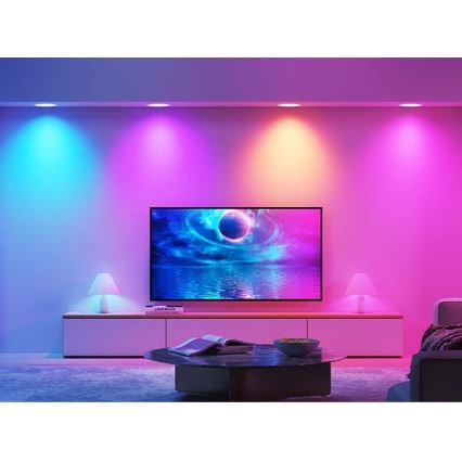 Govee - LOT 2x LED RGBWW Spot encastrable LED/11W/230V Smart 2700-6500K