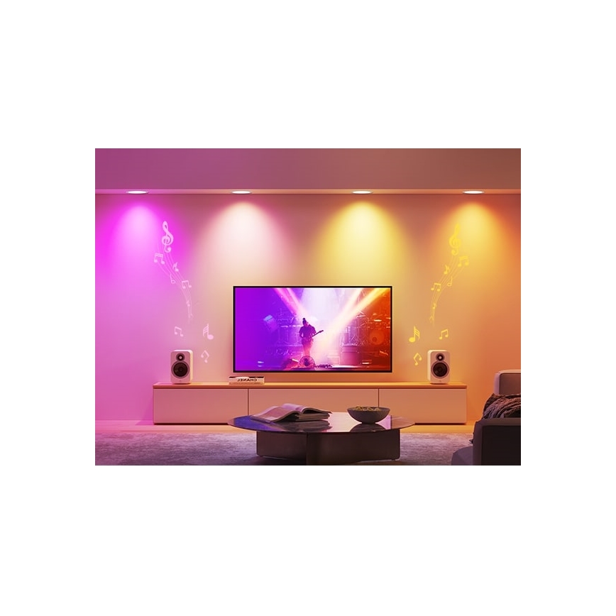 Govee - LOT 2x LED RGBWW Spot encastrable LED/11W/230V Smart 2700-6500K