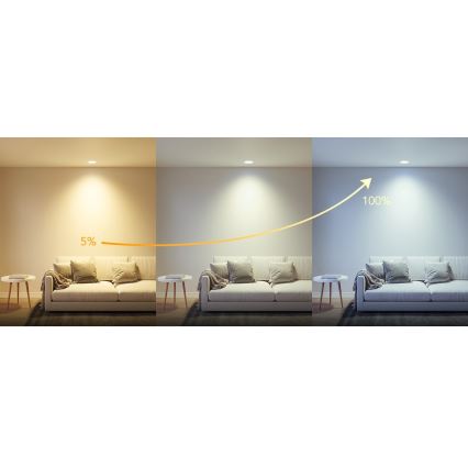 Govee - LOT 2x LED RGBWW Spot encastrable LED/11W/230V Smart 2700-6500K