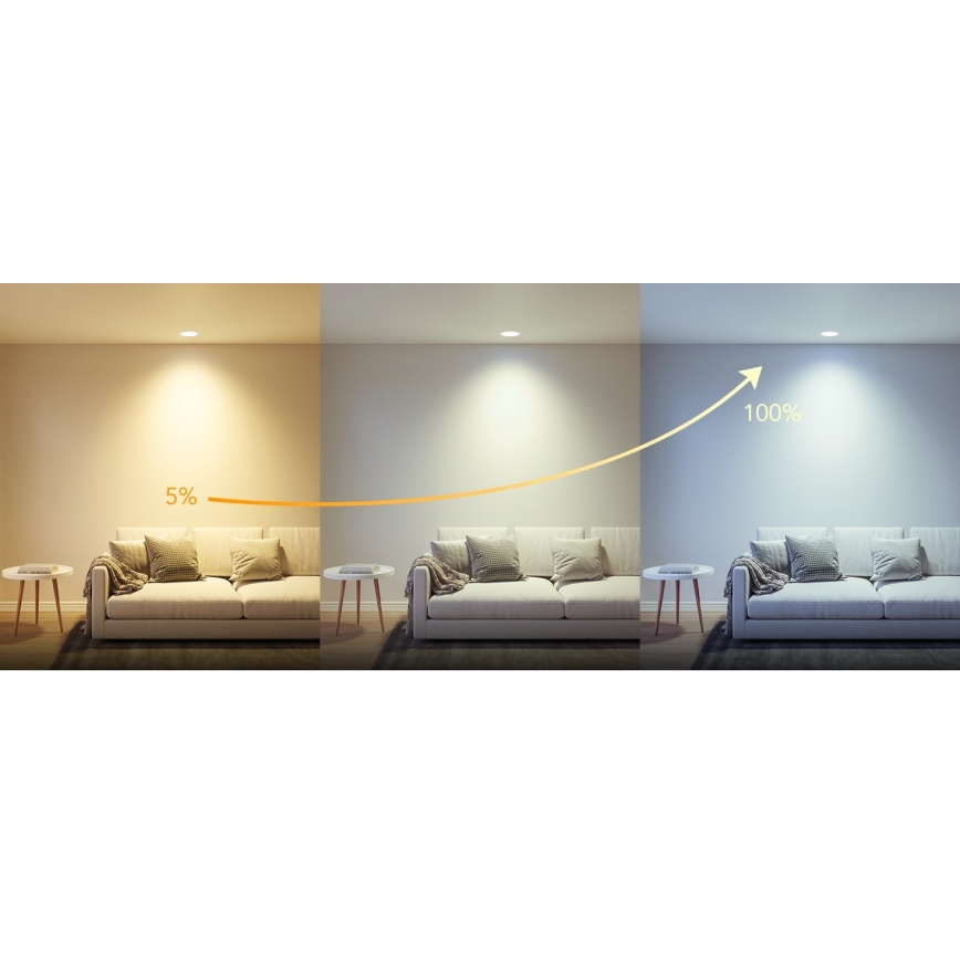 Govee - LOT 2x LED RGBWW Spot encastrable LED/11W/230V Smart 2700-6500K