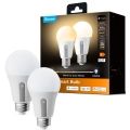 Govee - Lot de 2 ampoules LED dimmables Smart MATTER A60 E27/9W/230V 2700-6500K Wi-Fi