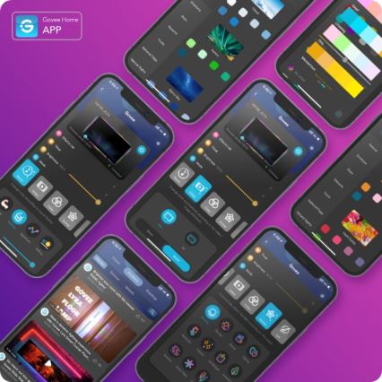 Govee - M1 PRO PREMIUM Ruban LED connecté RGBICW+ 1m Wi-Fi Matter