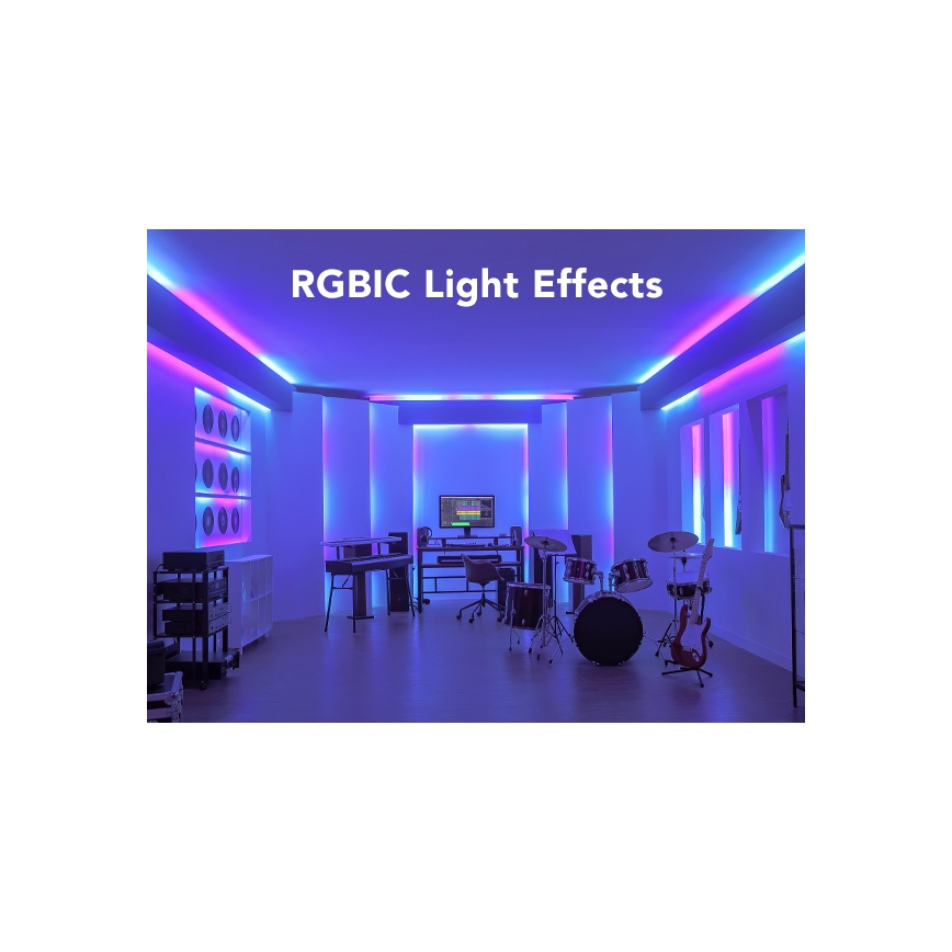 Govee - M1 PRO PREMIUM Ruban LED connecté RGBICW+ 1m Wi-Fi Matter