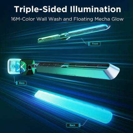 Govee - Panneaux lumineux intelligents RGBIC Gaming Pro (Matter, Wi-Fi)