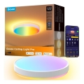 Govee - Plafonnier à intensité variable RGBIC LED/49W/230V 2700-6500K Wi-Fi d. 38 cm