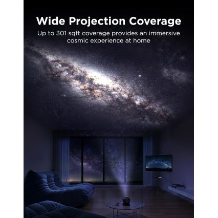 Govee - Projecteur Galaxy Light 2 Pro Matter avec haut-parleur Wi‑Fi